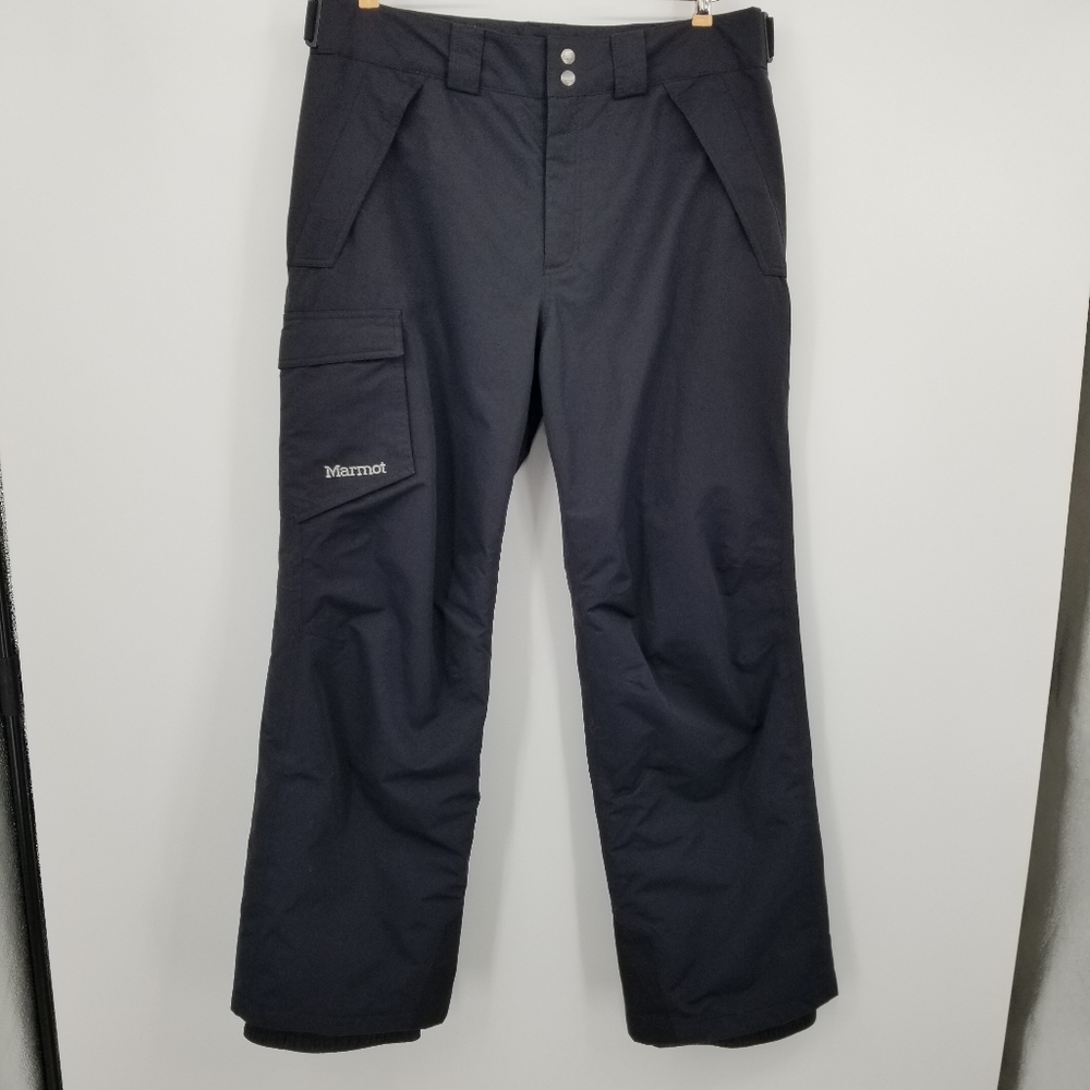 Marmot Black Winter Men's Snow Pants Size Large